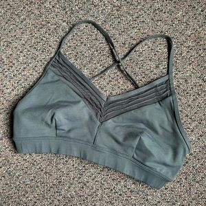 Ultimate Mesh-Inset Sports Bra by Alo Yoga